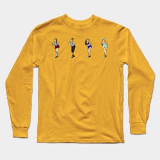 Pinup Kitsch Long Sleeve T-Shirt